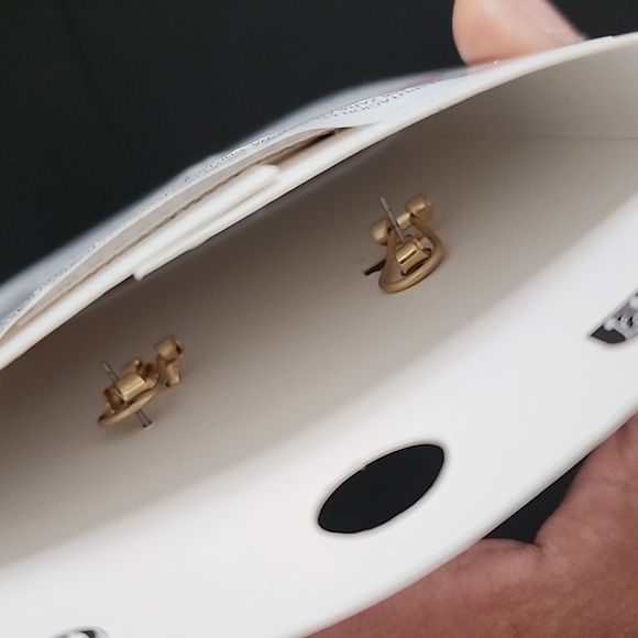 ZARA NWT Triple Stone Earrings - Picture 13 of 13